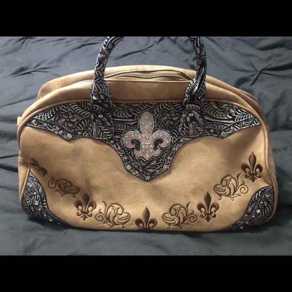 Fleur De Lis Travel Bag - Picture 1 of 5